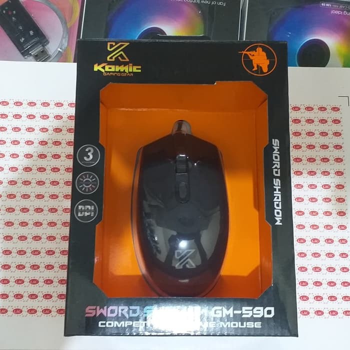 Mouse Gamming RGB Komic GM-590