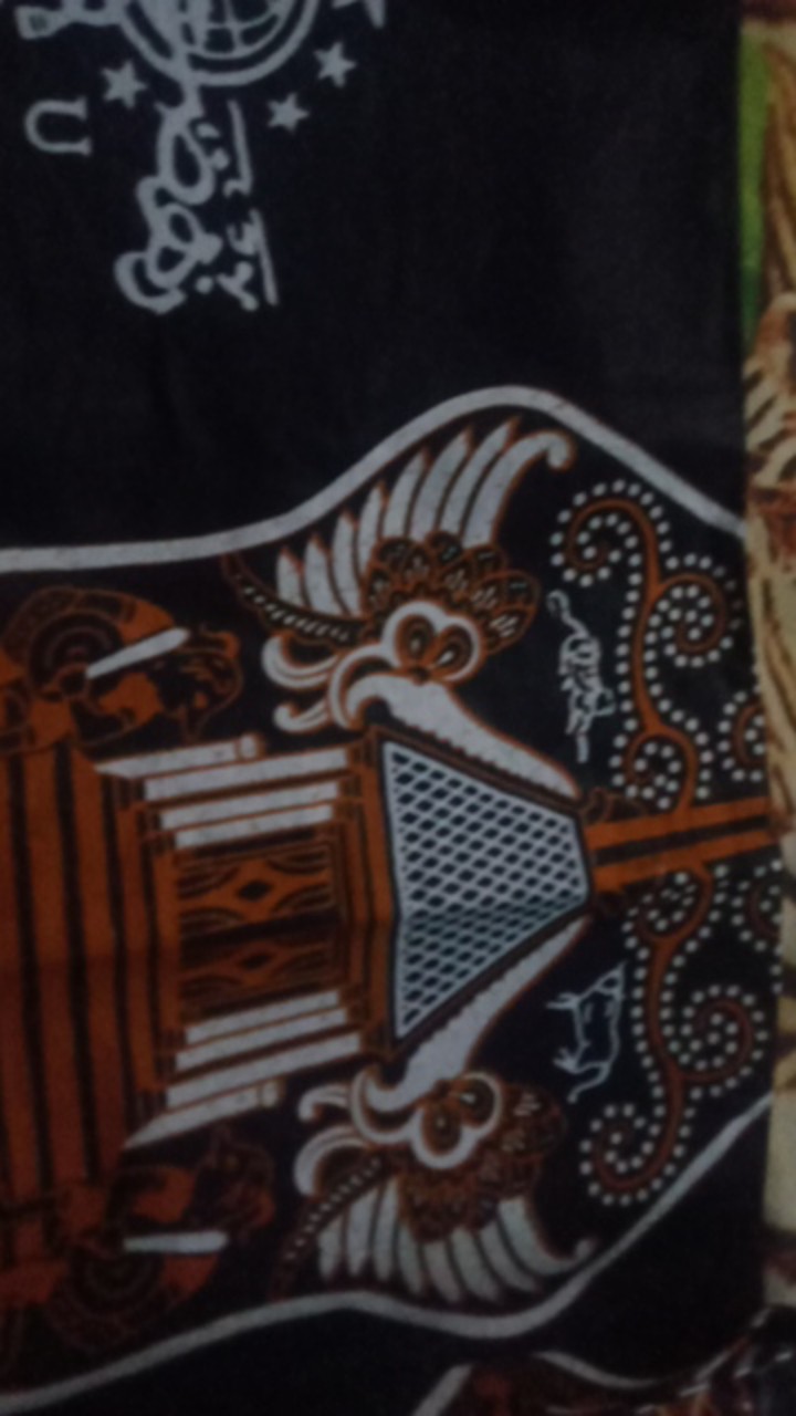 Sarung Batik Anak Nu Gunungan Wayang Nu  Sd Smp Sma Ipnu Ippnu