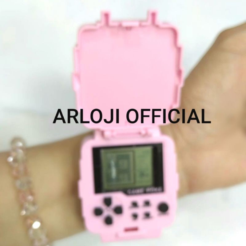 Jam tangan digital plus Game tetris