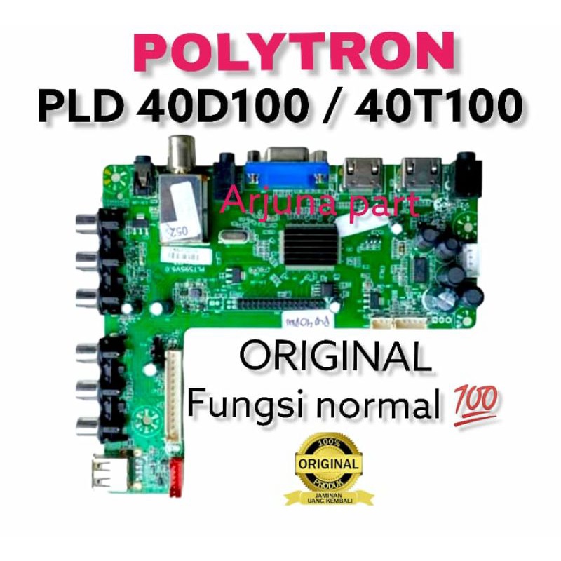 Mainboard TV Polytron PLD 40D100 / MB TV Polytron PLD 40D100 / MB Polytron PLD 40D100 / MB 40D100 / 