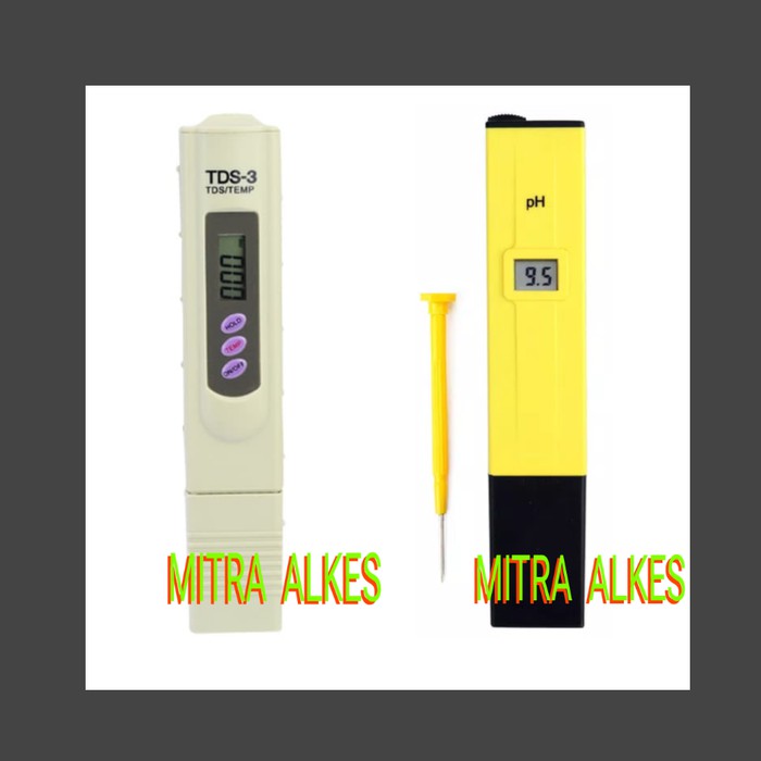 Promo Ph Meter + Tds Meter Sepasang. Ph Meter Plus Tds Meter. Ph Dan Tds Bergaransi