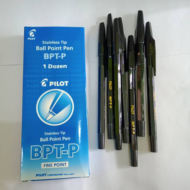 

Selusin Bolpen / pulpen pilot bpt-p