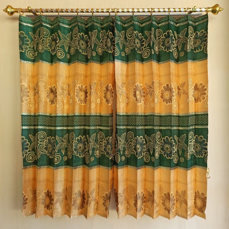 gorden jendela pendek mewah murah tebal motif minimalis simple kekinian terbaru korden hordeng selam