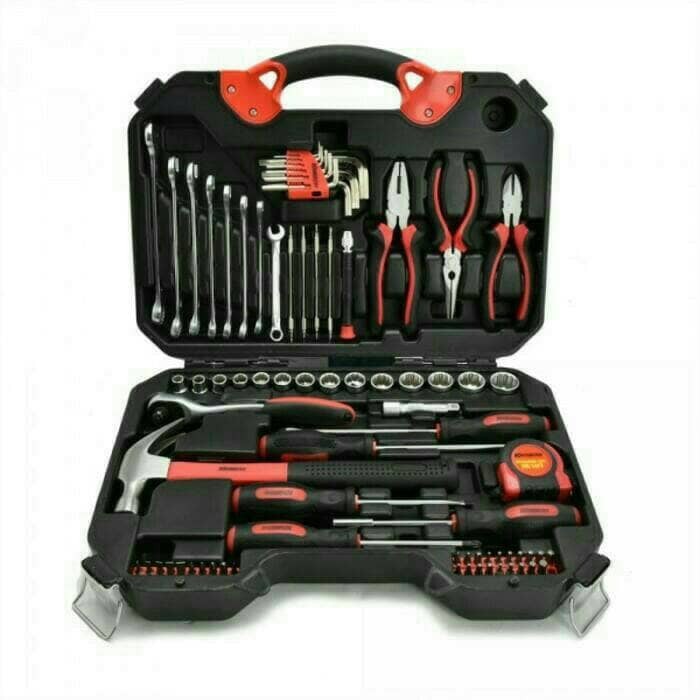 freeongkir Krisbow Tools Kit 78 Set Box Perkakas Krisbow set tools box lengkap gratisongkir