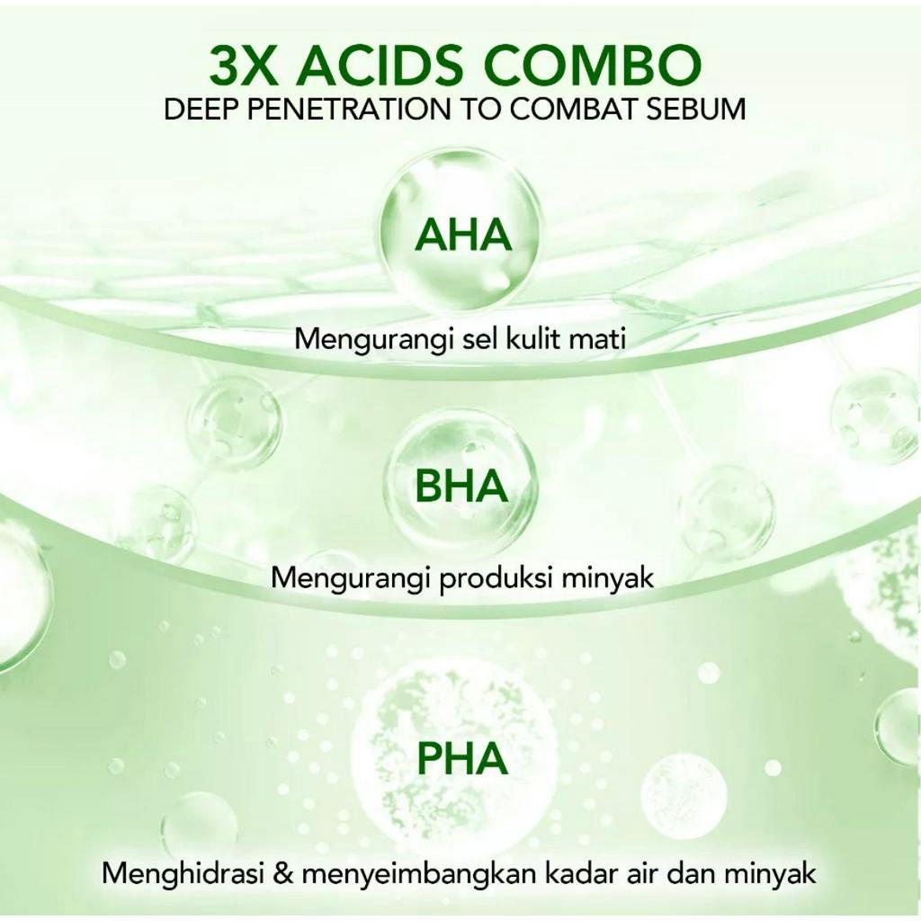 BPOM YOU AcnePlus AHA BHA PHA Daily Essence | Acne Treatment | Essence untuk Jerawat