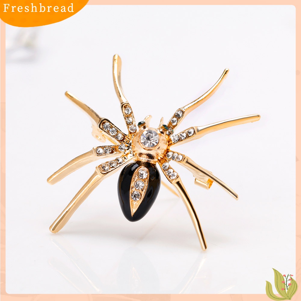 [ TERLARIS]Fashion Spider Gift Women Collar Brooch Pin Clip Scarf Wedding Party Jewelry