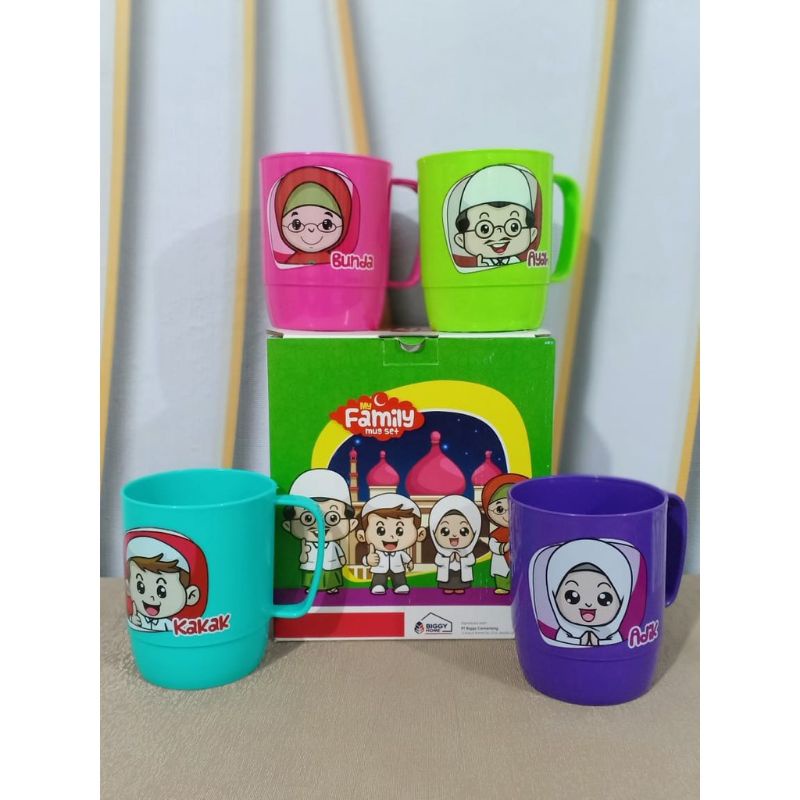 Mug Family set /gelas cangkir/cangkir set