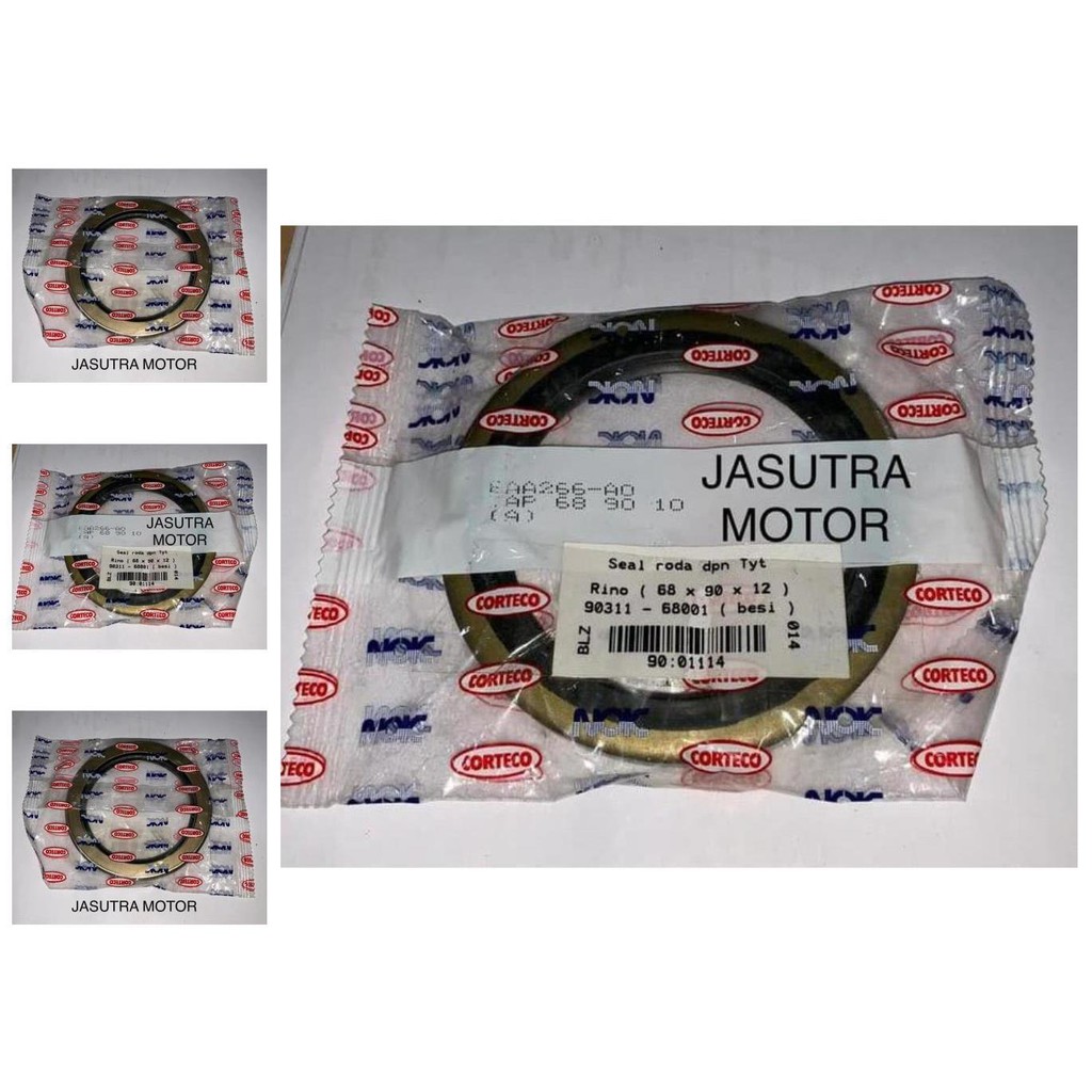 seal roda dpn toyota rino 90311 68001 ( besi ) nok  01114