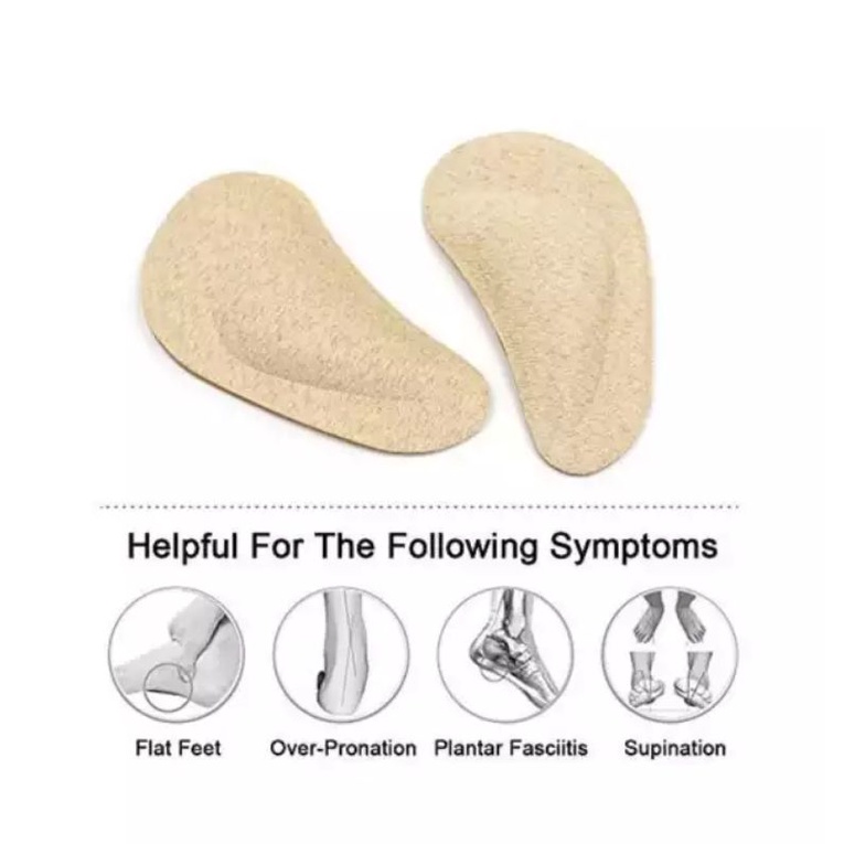 ARCH SUPPORT INSOLE UNTUK FLAT FOOT / SILICONE / SILIKON / Insole Flat Foot Insole Kaki Datar