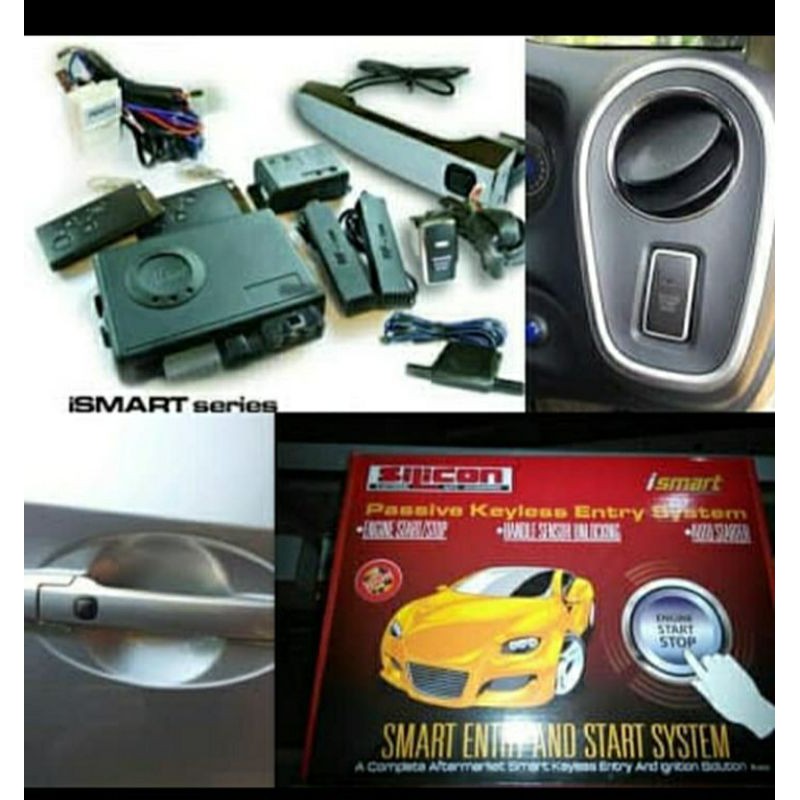 Ismart silicon passive keyless entry pnp toyota