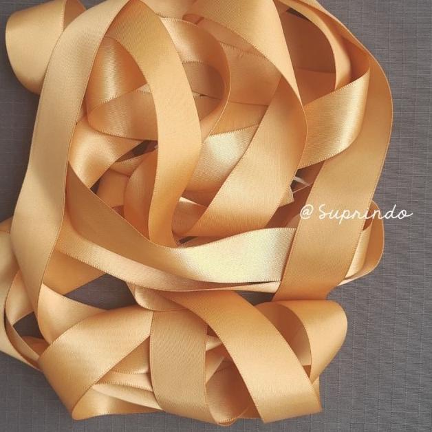 

4.5mtr/Pita Satin Import/ Double Faced Satin 38mm ..