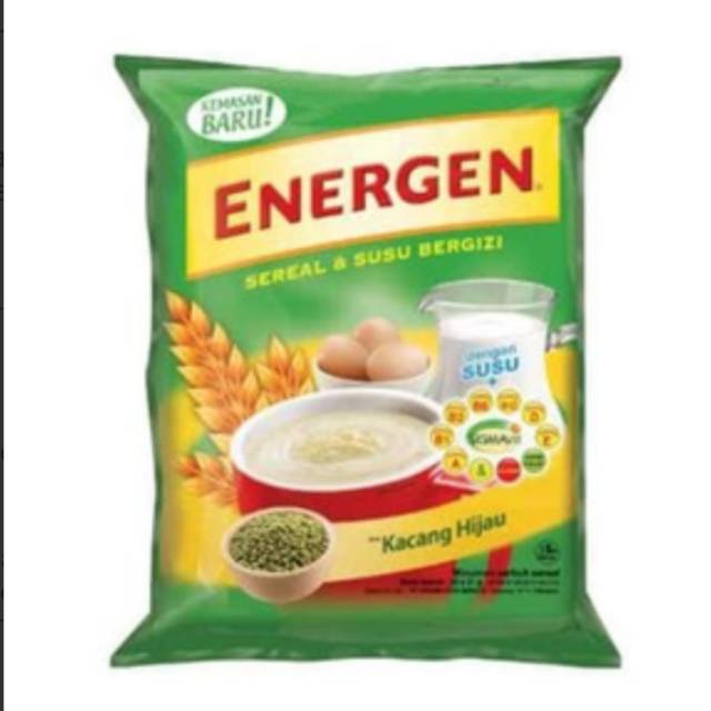 Energen kacang hijau dan jagung 35 gr