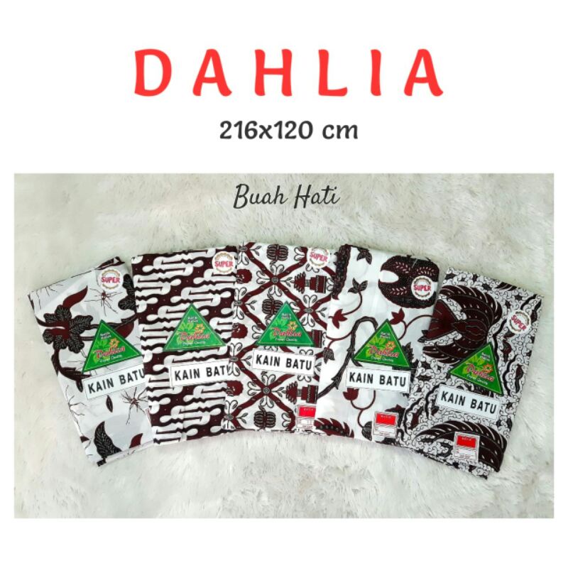 KAIN BATU DAHLIA / SARUNG JARIK  BATU DAHLIA