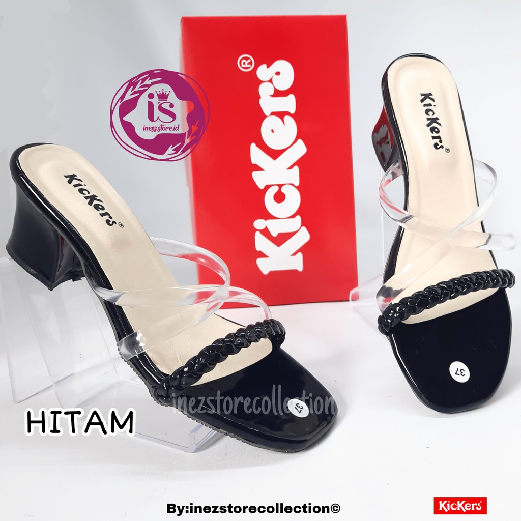 WEDGES SANDAL WANITA JELLY KICKERS TERBARU K-02 MURAH GROSIR