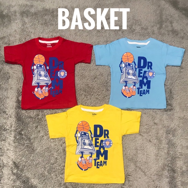 Baju / Kaos Oblong Bayi Victory Berbagai Motif Cowo