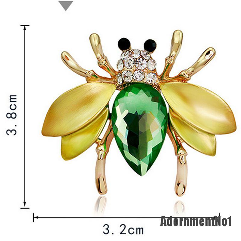 (Adornmentno1) Bros Pin Bentuk Lebah Lucu Untuk Wanita