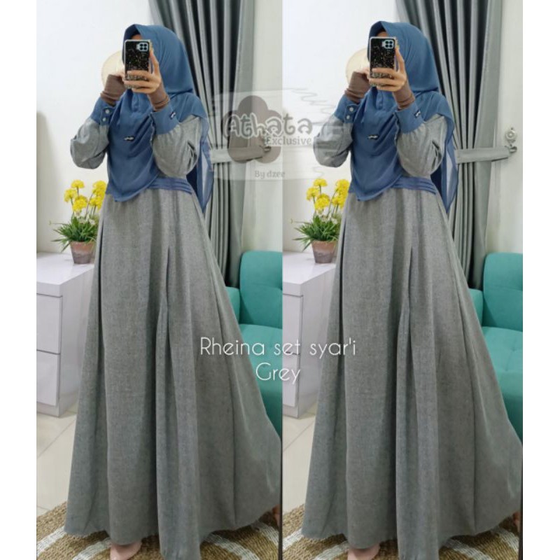 GAMIS RHEINA SET SYARI