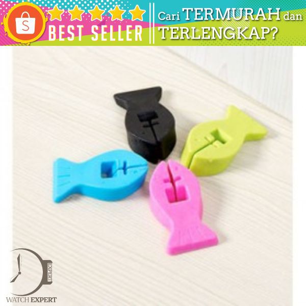 The Snug Utencil Clip Pengganjal Multifungsi - 2 PCS - Black