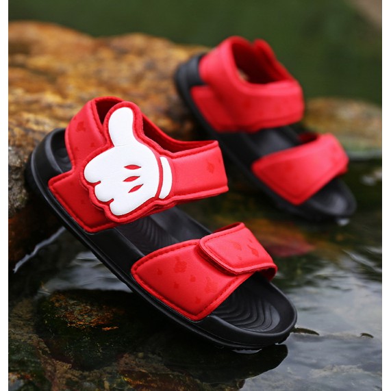 Sandal Gunung Anak Mickey / Sandal Ringan Anak Bermotif Mickey [ADA PANDUAN UKURAN]