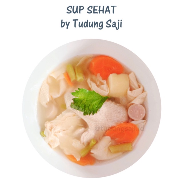 

Sup Sehat by Tudung Saji / Makanan Siap Saji Sop Kembang Tahu Ayam Sayur