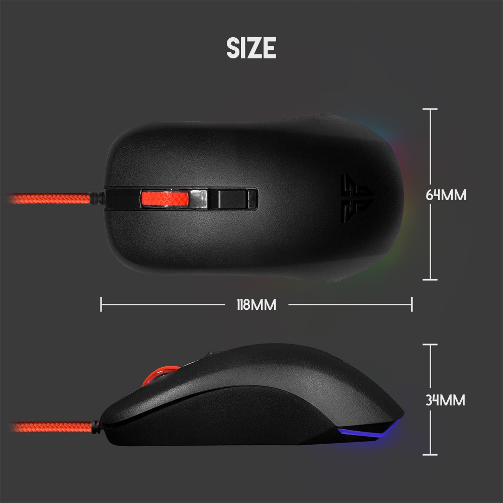 Hight Quality Mouse Game Gaming Fantech RHASTA II G13 2400 DPI Murah