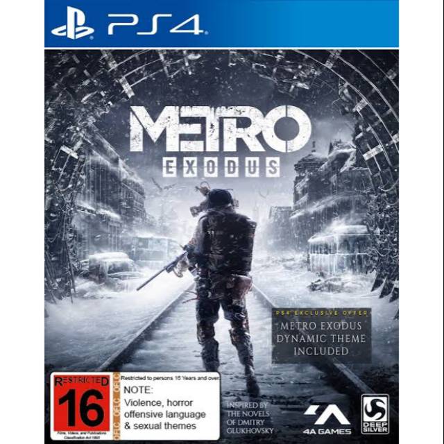 Kaset Game PS4 Metro Exodus