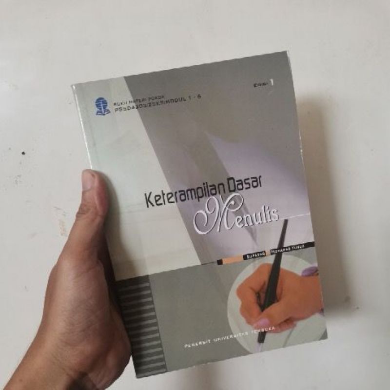 

Buku keterampilan dasar menulis Suparno ORIGINAL