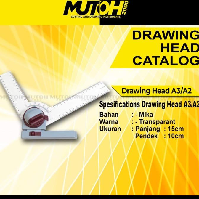 

Drawing Head Professional | Meja Gambar A3, A2 dan A1
