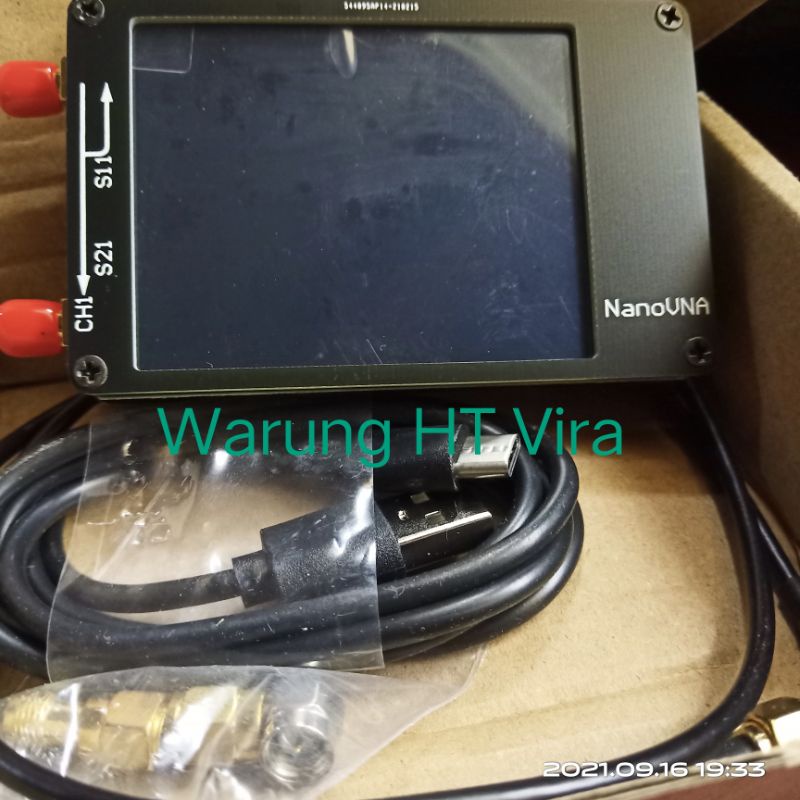 Antena Analyzer nanoVNA HF VHF UHF 50khz - 900mhz