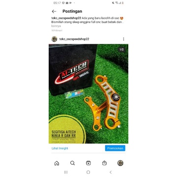 segitiga aitech ninja r ninja rr pnp vixion cb150r