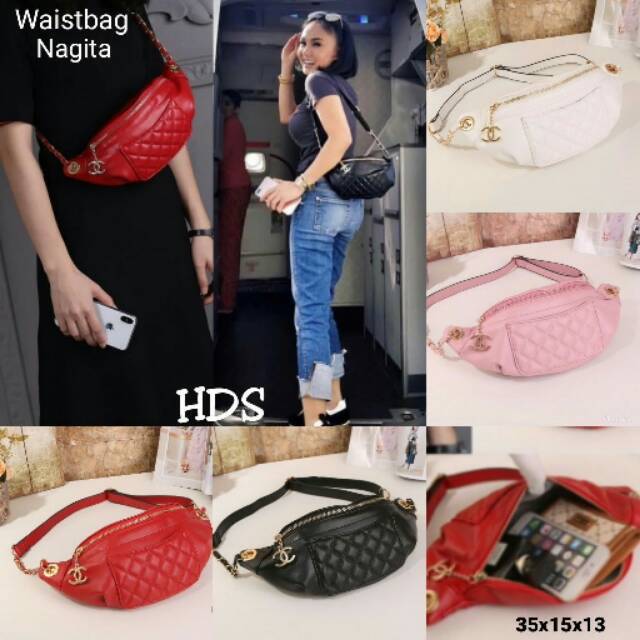 RLY68_TURUN HARGA ! WEISTBAG WANITA NAGITA WEISTBAG NAGITA TAS BAHU FASHION WANITA SLING BAG