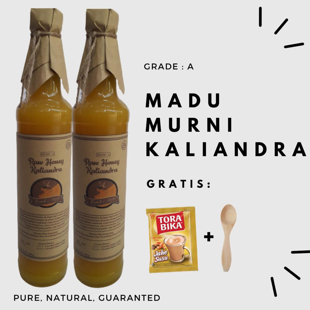 

Madu Kaliandra - Madu Murni Hutan Asli & Murni 100%