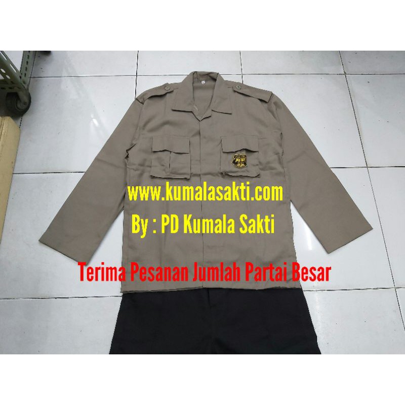 Seragam PDL Satpam Security 2020-Topi Satpam Security-Kaos Satpam Security-Rompi Satpam Security-Tas