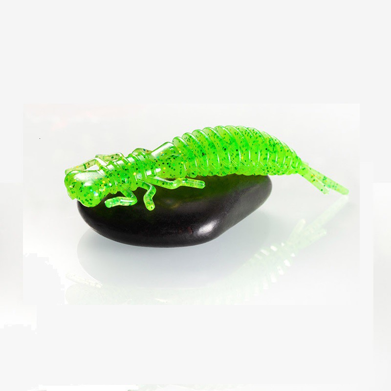 10pcs Softworm Umpan Pancing Swimbait 7.5cm 3.2g Fishing Lure Ikan Bass Wobbler Kail Memancing Crankbait Jigging Tackle