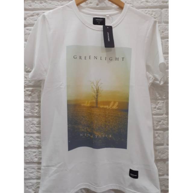 KAOS GREENLIGHT PRIA PUTIH 5411