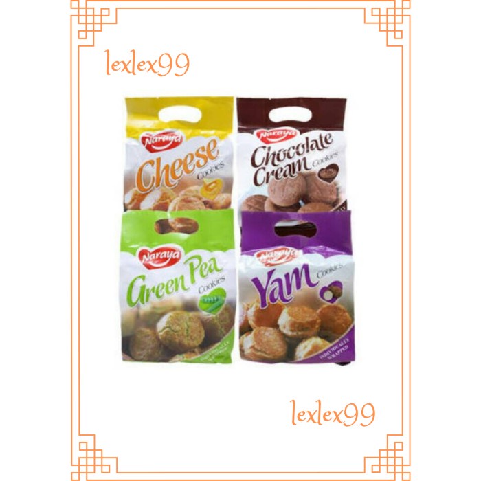 

Siap Krim Naraya Cookies - Peanut Choco