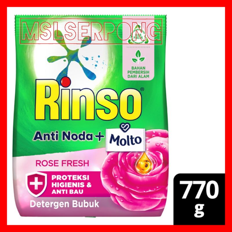 DETERJEN BUBUK POWDER DETERGENT ANTI NODA / RINSO  / DETERJEN