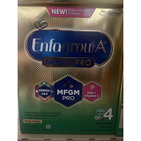 Enfagrow a+ 4 Vanila / Madu 1200gr