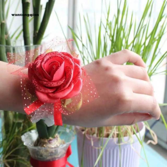 Hand Corsage Wedding Corsage Bridemaid Corsage Bunga Tangan