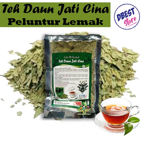 Teh Daun Jati Cina 40gr / Teh Diet Teh Pelangsing - READY STOCK