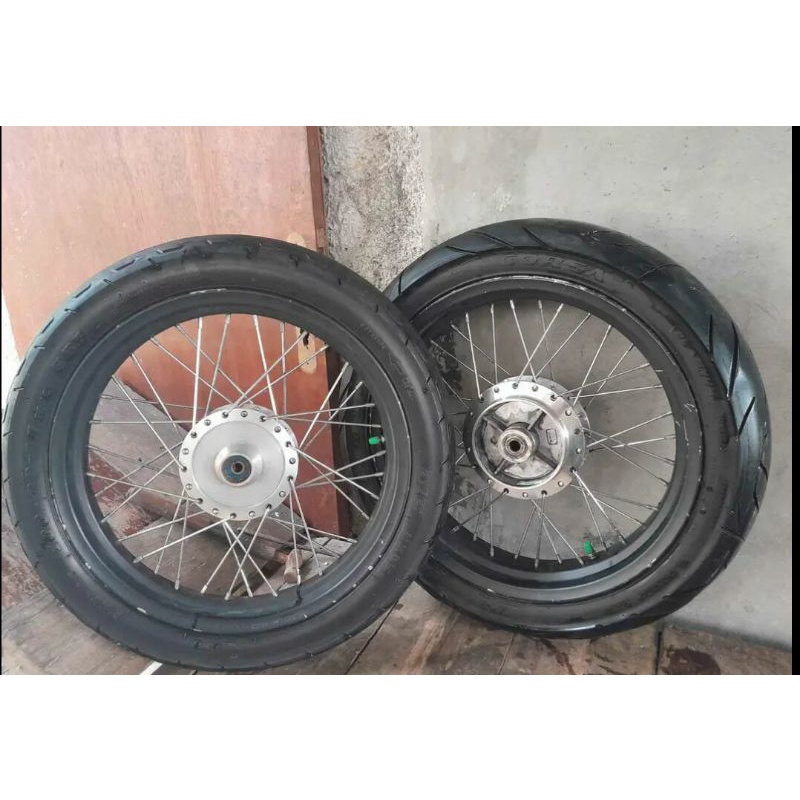 Velg Jarii jari lebar Ring 17 Pnp Thunder 125