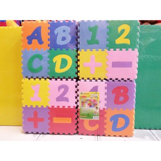 Jual Karpet Evamats / Evamats puzzle / Busa evamats Angka & Abjad mini