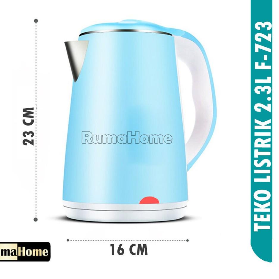 (TERPERCAYA) Teko listrik 2,3L / pemanas air / kettle electric / Pemanas Air STAINLESS STEEL / teko 