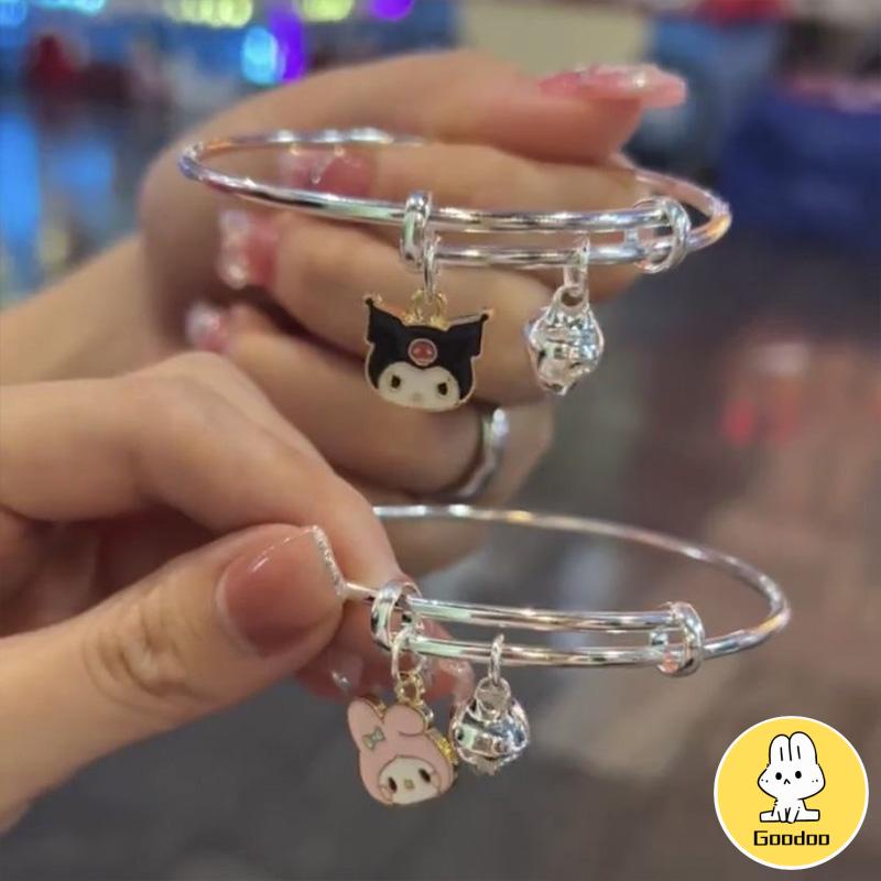 Gelang Wanita Korea Kartun Yugui Anjing Kulomi Gelang Yang Dapat Disesuaikan Beberapa Gelang Teman Terbaik -Doo