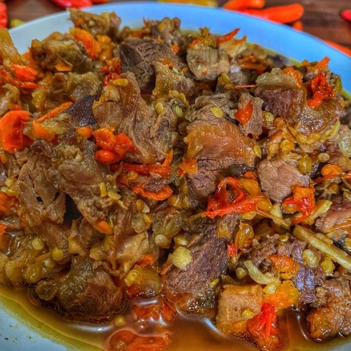 

Promo Oeseng Mercon Daging Sapi Oseng Pedas Masakan Vacum Frozenready Avikadilla5