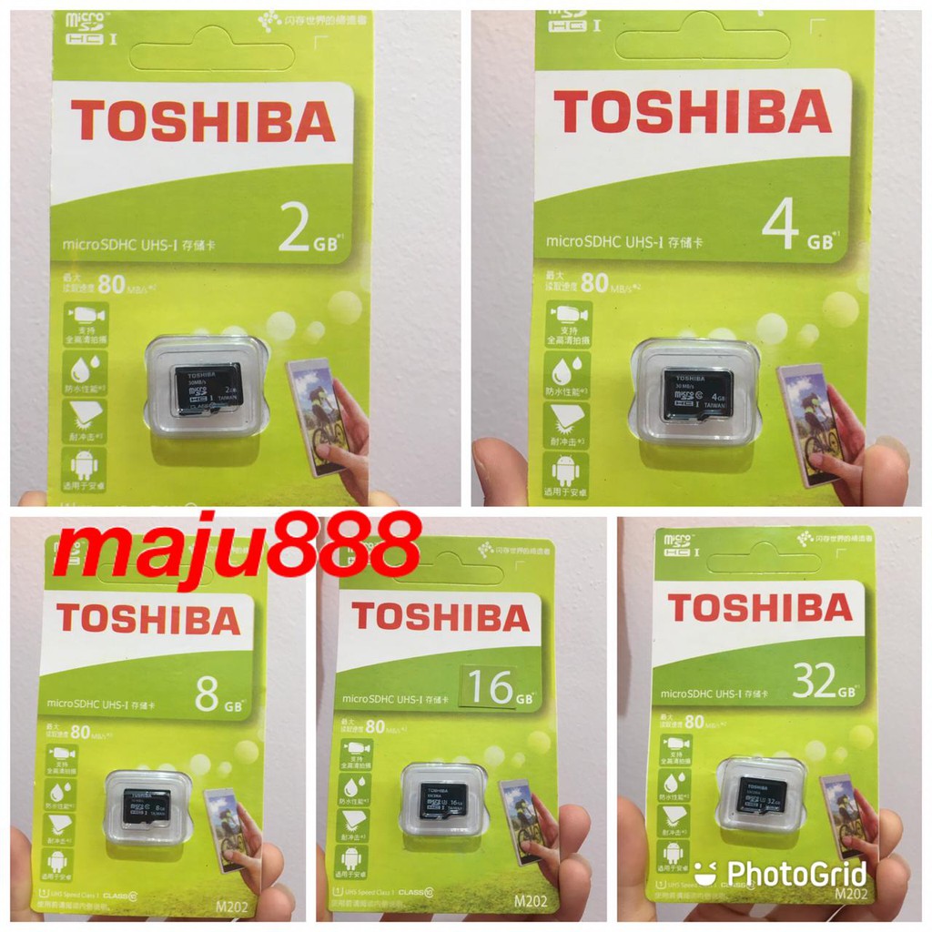 memory toshiba 4gb / mmc toshiba 8gb / memory card 2gb / 4gb / 8gb / 16gb / 32gb . memori toshiba  64gb / 128gb