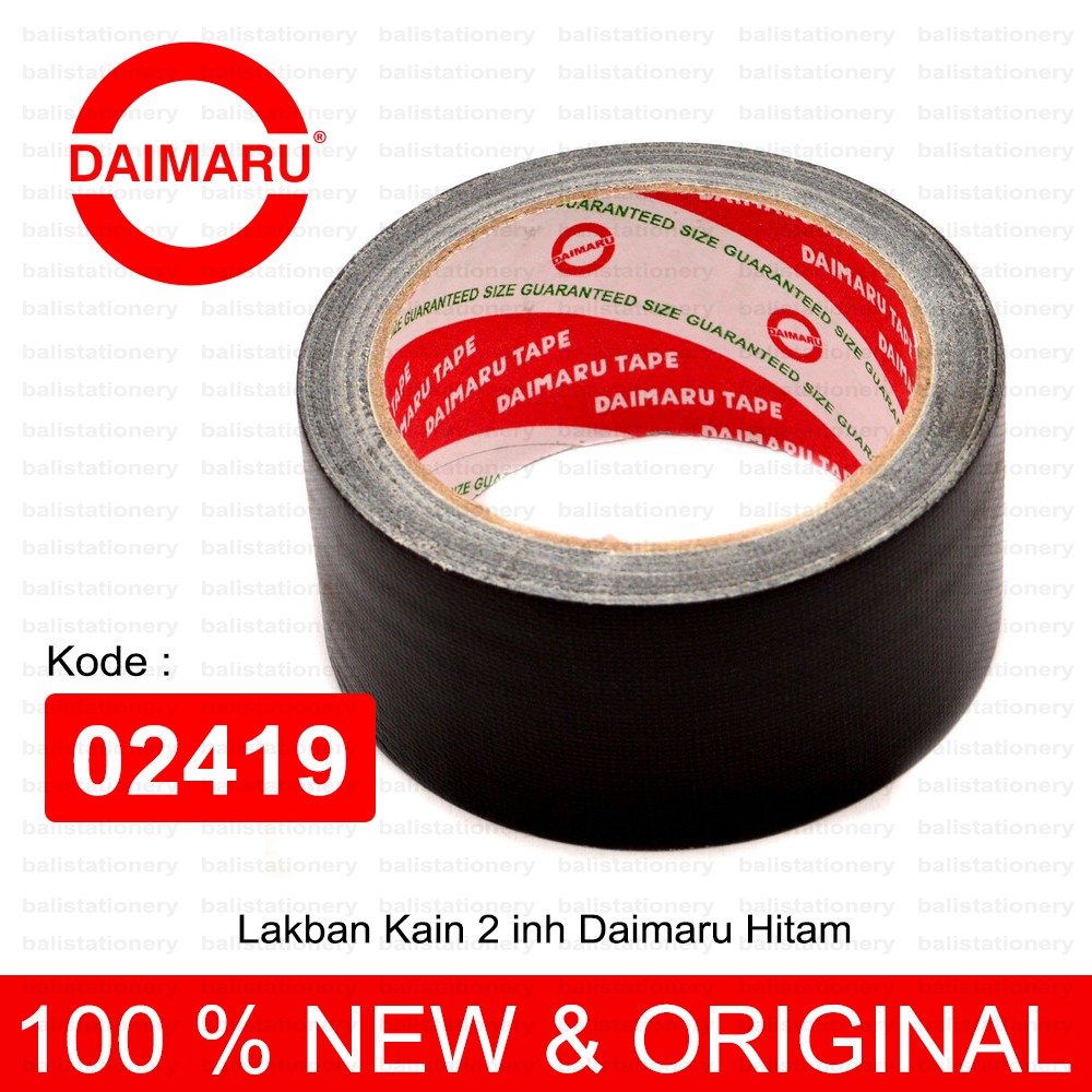 

lakban kain 2 inch Daimaru Hitam