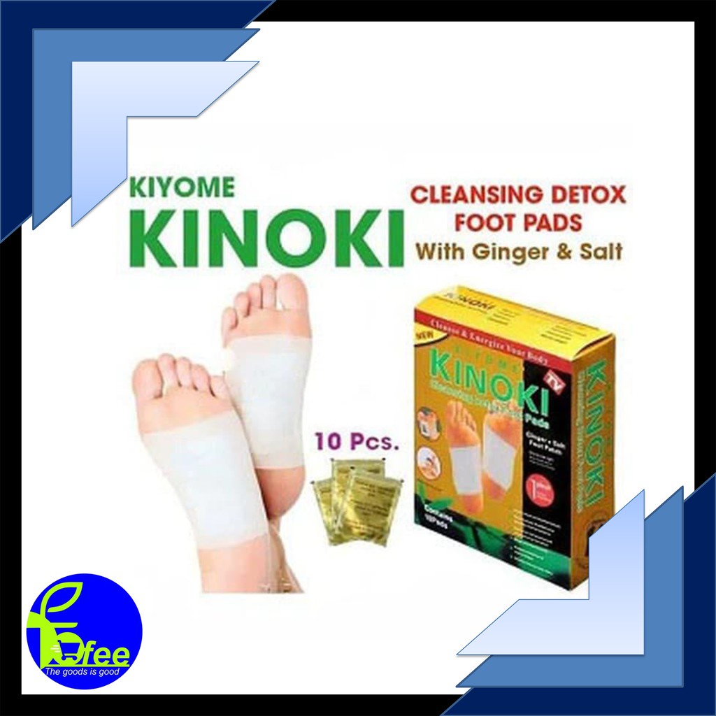 [IMPORT] - Kinoki Pad Gold Original Koyo Herbal Kaki Kinoki Gold Detox Original Isi 10 Pad