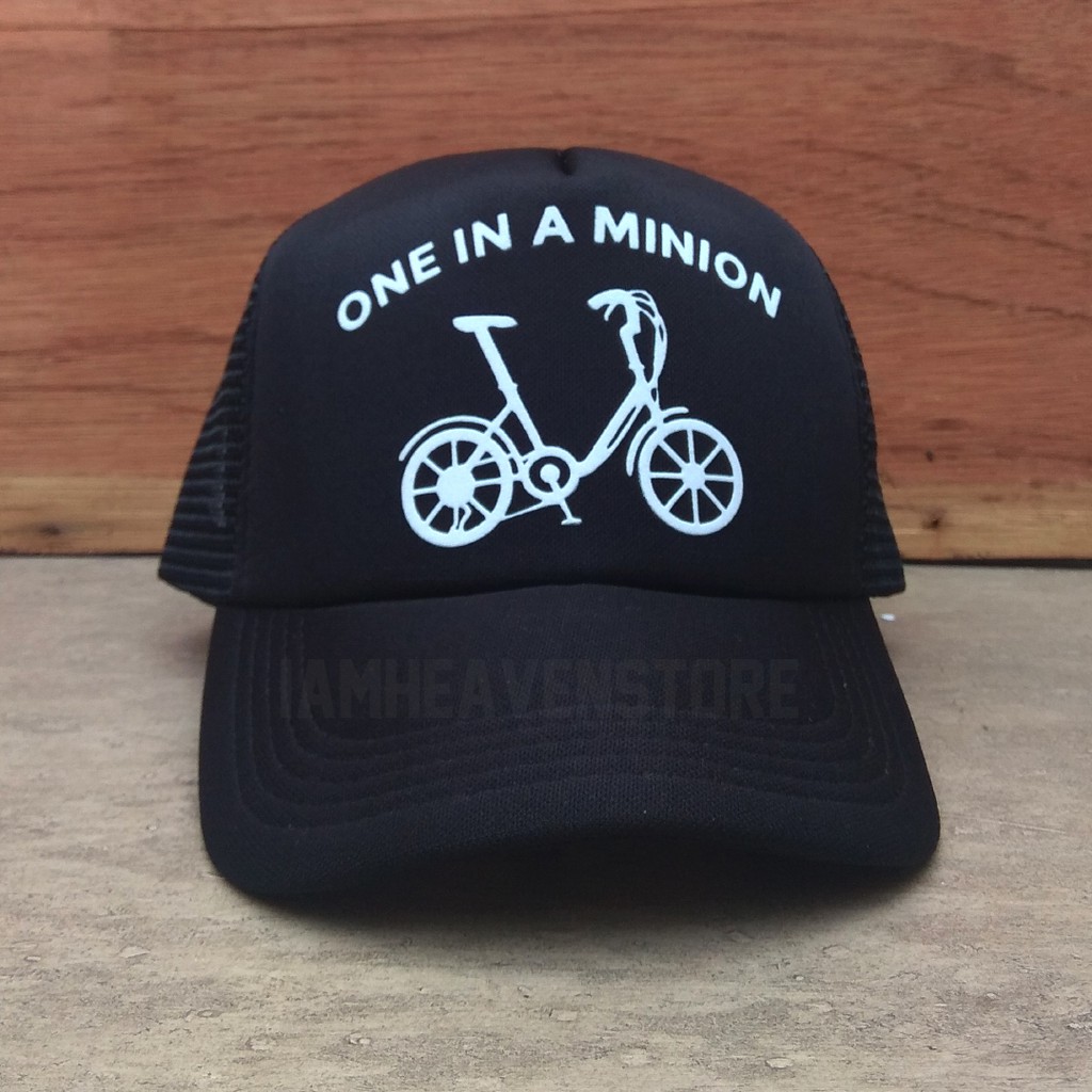 Topi Minion Sepeda cycling cap minion