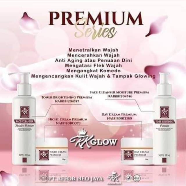 RK GLOW PREMIUM SERIES // SKINCARE RK GLOW